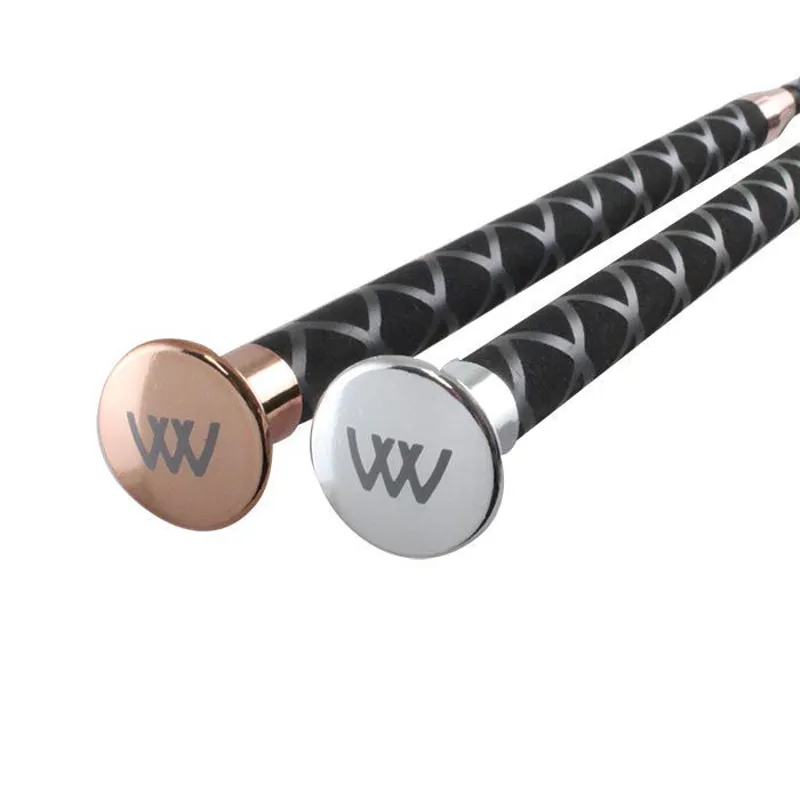 Woof Wear Harmony Dressage Whip 100cm - Black/Rose Gold-1