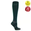 Woof Wear Long Bamboo Waffle Riding Sock - British Racing Green