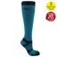 Woof Wear Long Bamboo Waffle Riding Sock - Ocean