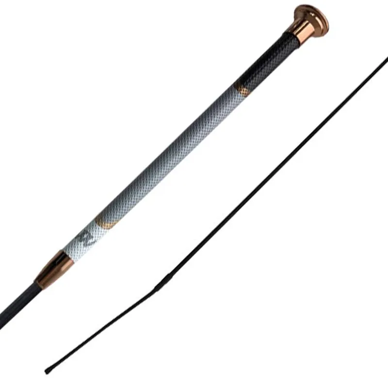 Woof Wear Harmony Resolute Dressage Whip 100cm - Grey/Rose Gold