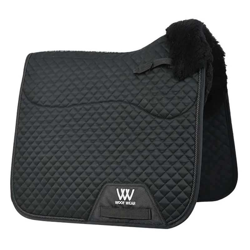 Woof Wear Dressage Sheepskin Pad - Black