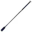 Woof Wear Reptile Riding Whip 60cm - Black/Rose Gold