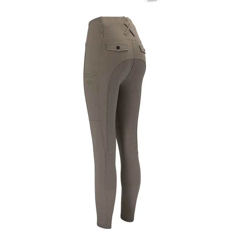 Woof Wear Vision Riding Tights - Stone-3
