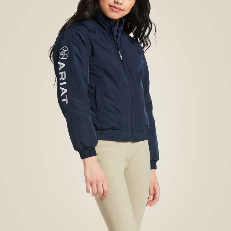 Ariat Kid's Insulated Stable Jacket - Navy