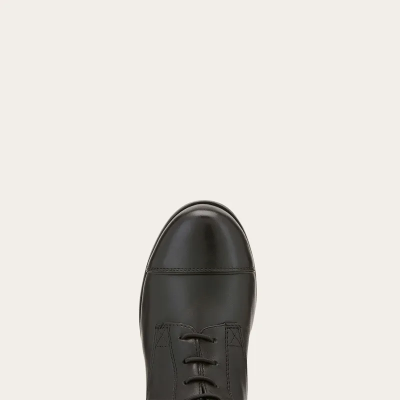 Ariat Kid's Heritage Contour Field Zip Tall Riding Boot Black-4