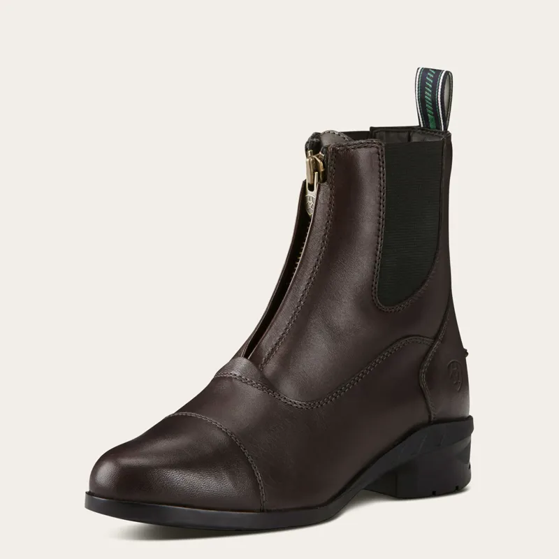 Ariat Women's Heritage IV Zip Paddock Boot Light Brown