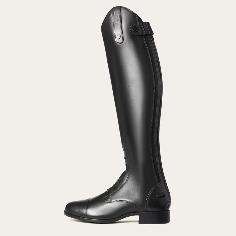 Ariat Womens Heritage Contour II Field Zip Tall Riding Boot - Black-2