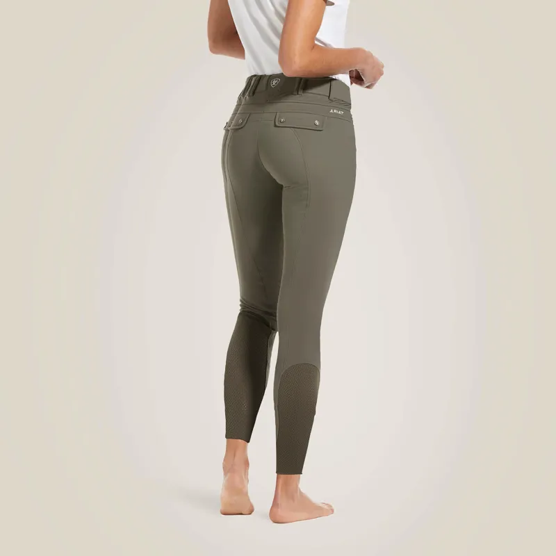 Ariat Women's Tri Factor Grip Full Seat Breeches - Banyan Bark-2