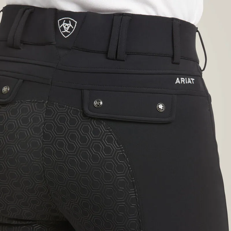 Ariat Tri Factor Frost Insulated Full Seat Breeches - Black-1