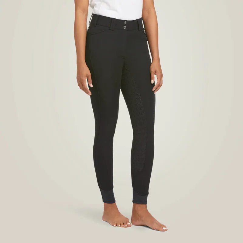 Ariat Tri Factor Frost Insulated Full Seat Breeches - Black