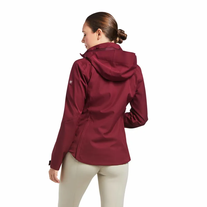 Ariat Women's Coastal Waterproof Jacket Zinfandel-2