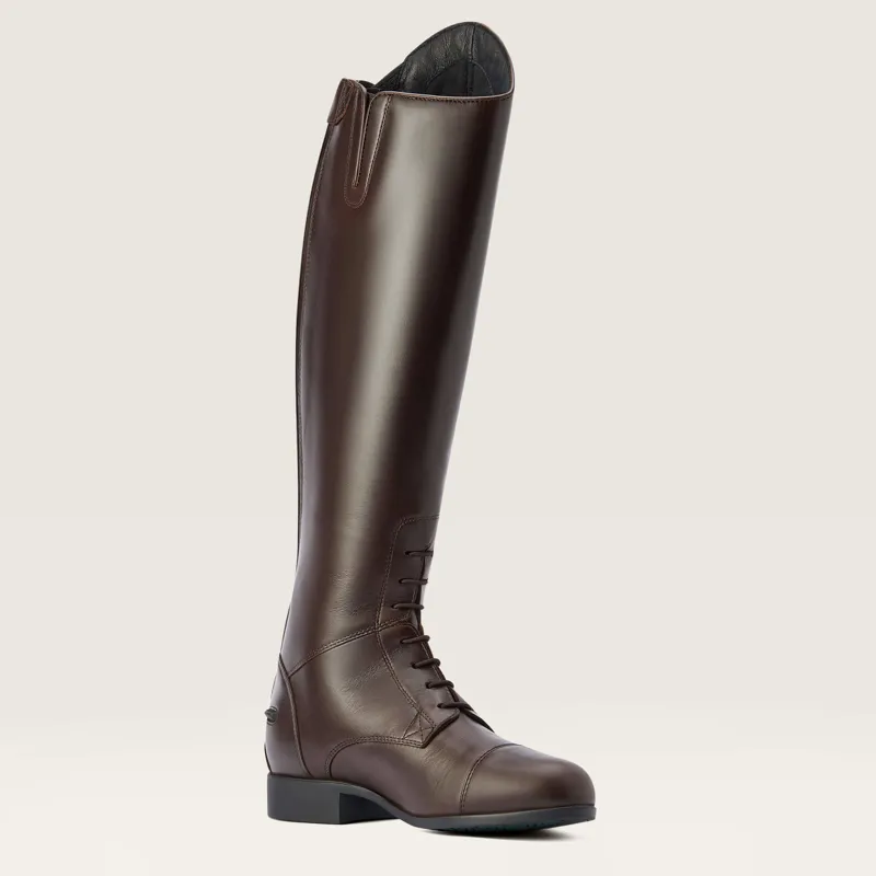Ariat Women' s Heritage Contour II Waterproof Insulated Tall Riding Boot Waxed Chocolate-3