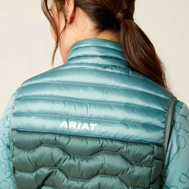 Ariat Women's Ideal Down Vest Iridescent Arctic-4