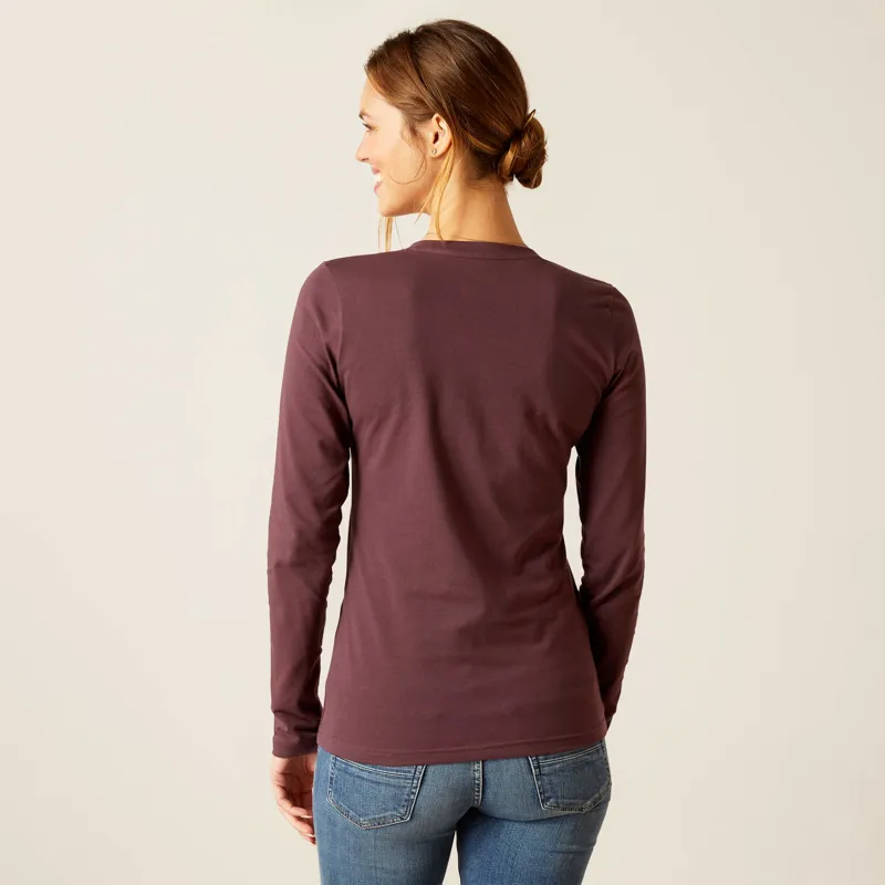 Ariat Women's Glitz T-Shirt Huckleberry-3