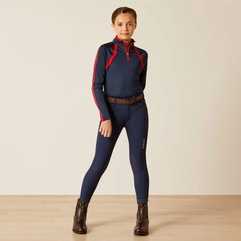 Ariat Kids Sunstopper 3.0 1/4 Zip Baselayer-3