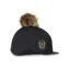 Shires Aubrion Team Hat Silk - BLACK
