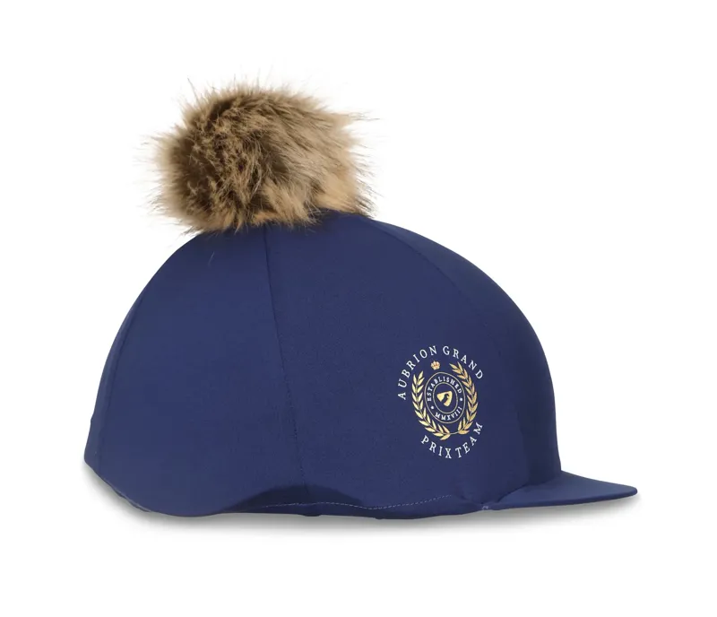 Shires Aubrion Team Hat Silk - NAVY