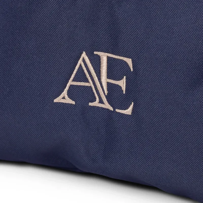 Aubrion Equestrian Hat Whip And Boot Bag in Navy-8