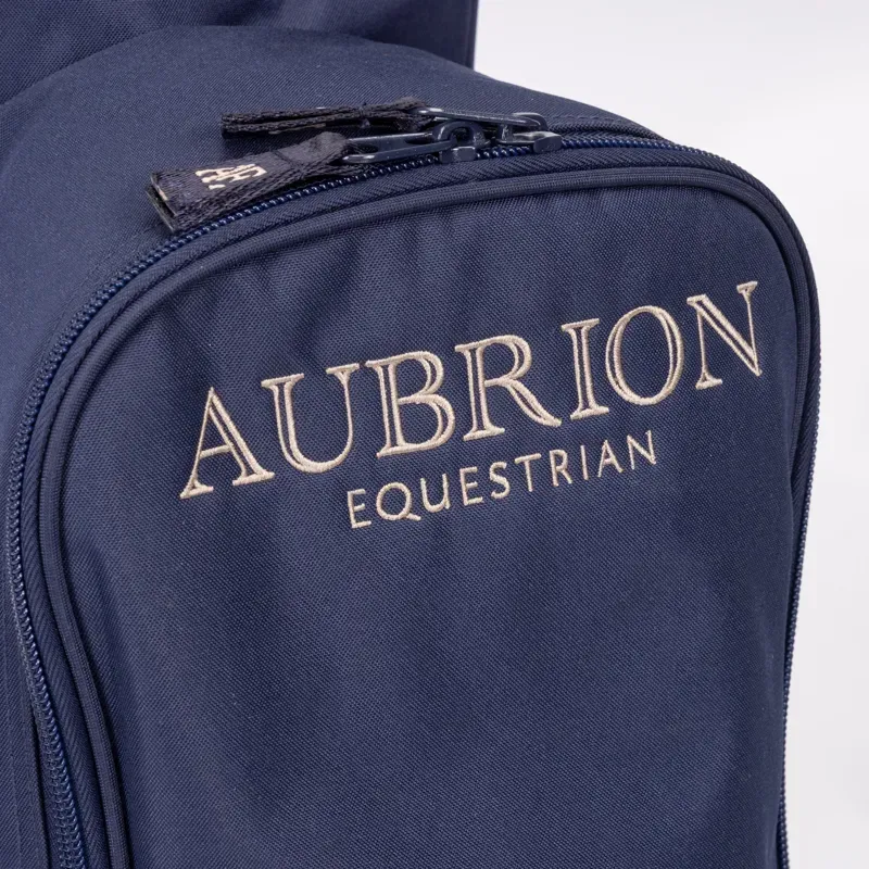 Aubrion Equestrian Hat Whip And Boot Bag in Navy-4