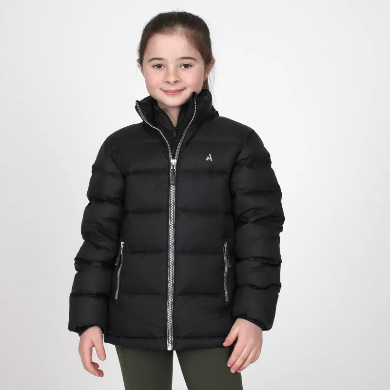 Aubrion Young Rider React Insulated Coat in Charcoal