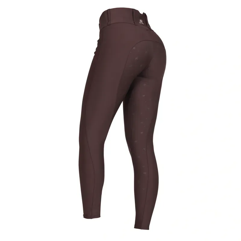 Aubrion Equestrian Breeches in Espresso-1