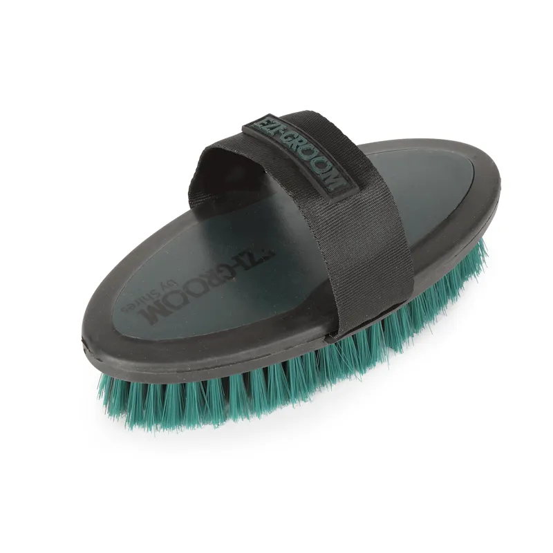 Ezi-Groom Small Grip Body Brush in Forest