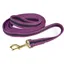 Hy Soft Webbing Lead Rein Without Chain - Purple/ Black