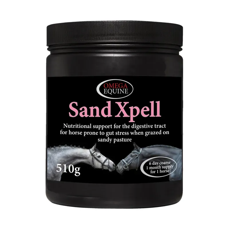 Omega Equine 510g Sand Xpell in Black