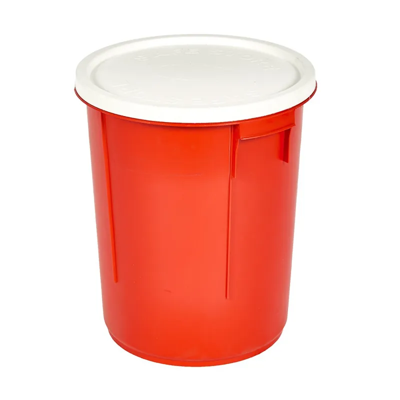 Saddlers Red Container and Lid -28l