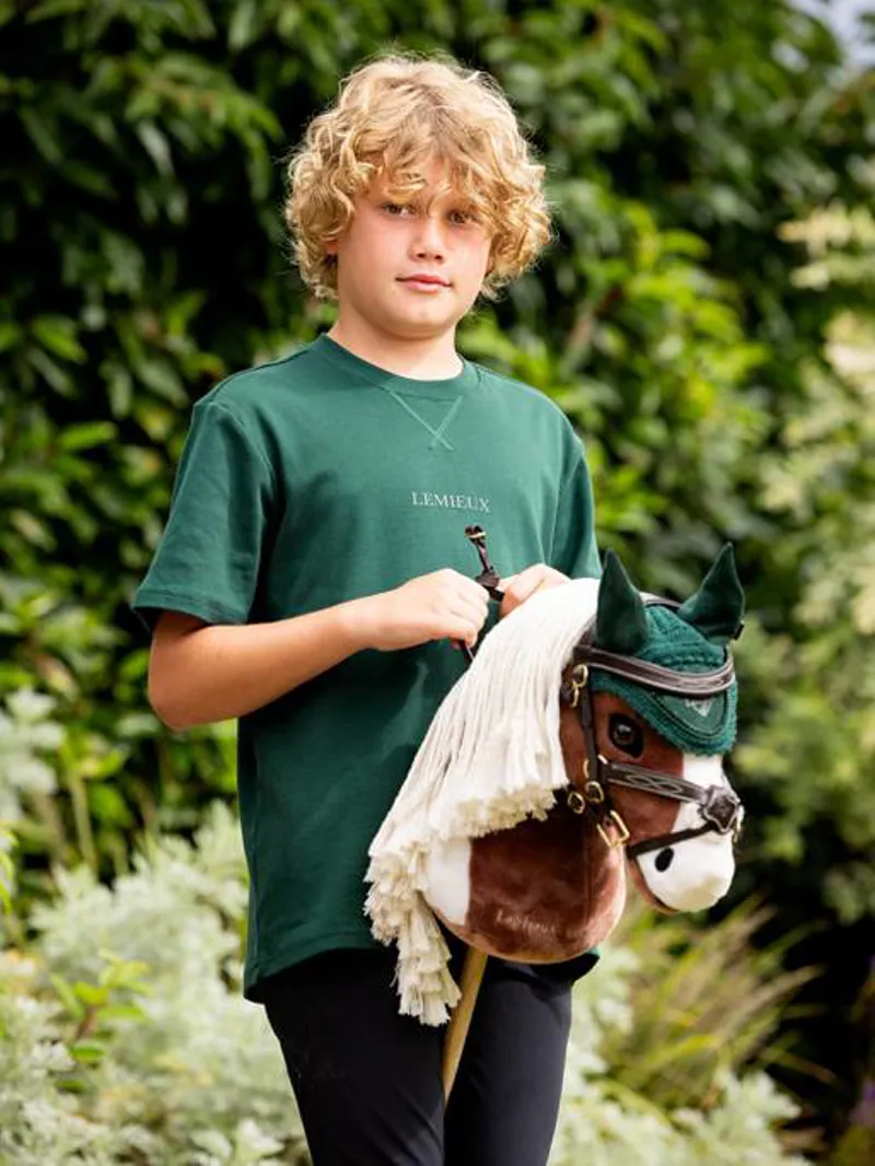 LeMieux Hobby Horse Grackle Bridle - Brown-1