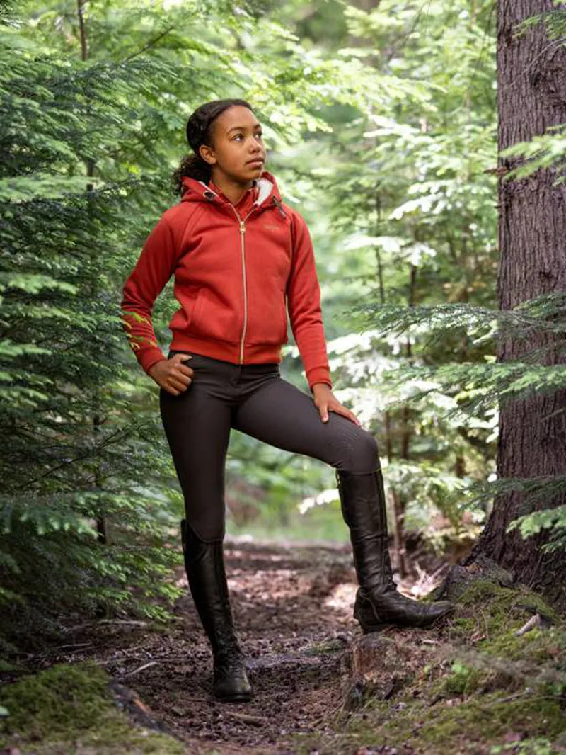 LeMieux Young Rider St Tropez Breeches - Liquorice-2