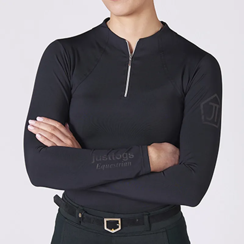 Just Togs Ladies Just Tops Baselayer - Black