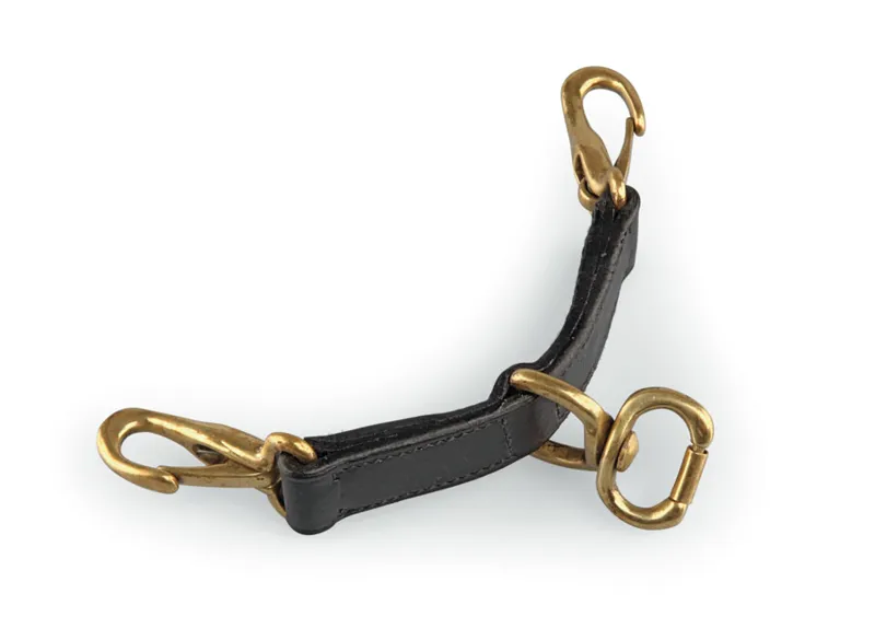 Shires Velociti GARA Leather Newmarket Attachment - Havana