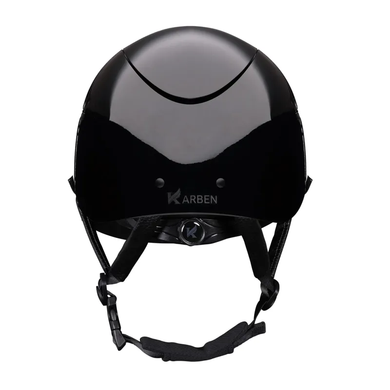 Shires Karben Alina Ellipse Riding Hat - Black/Gunmetal-2