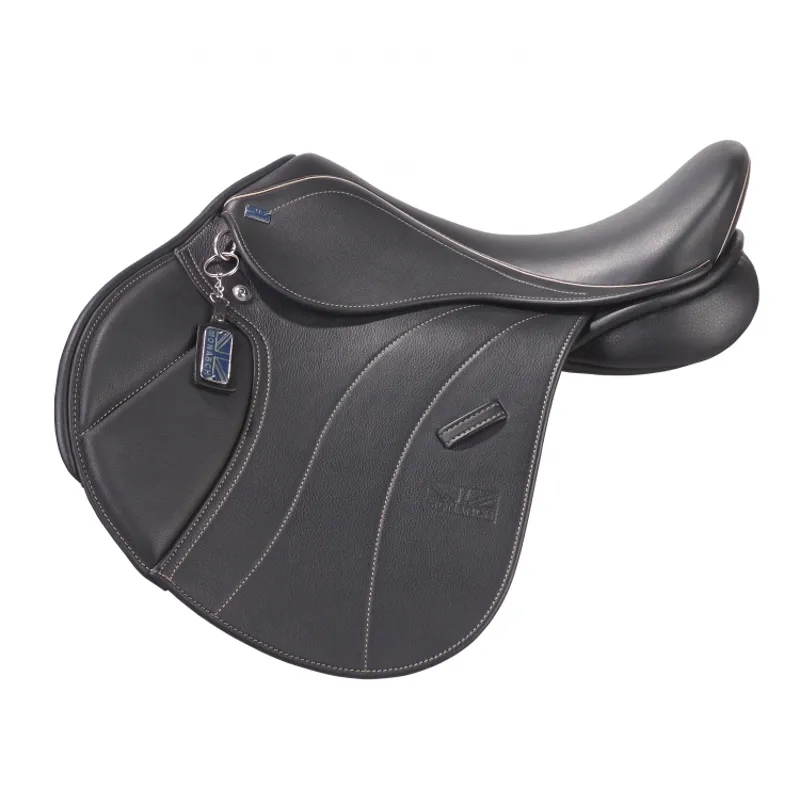 Monarch Pony Jump X Saddle - Brown