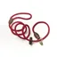 Digby and Fox Fine Rope Slip Lead - Red