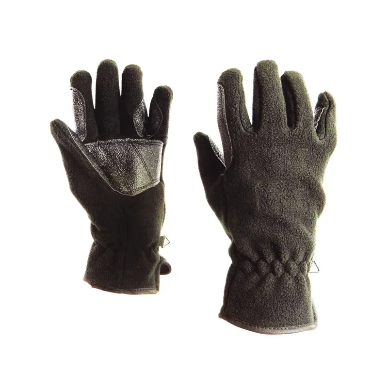 Dublin Polar Fleece Riding Gloves in Black