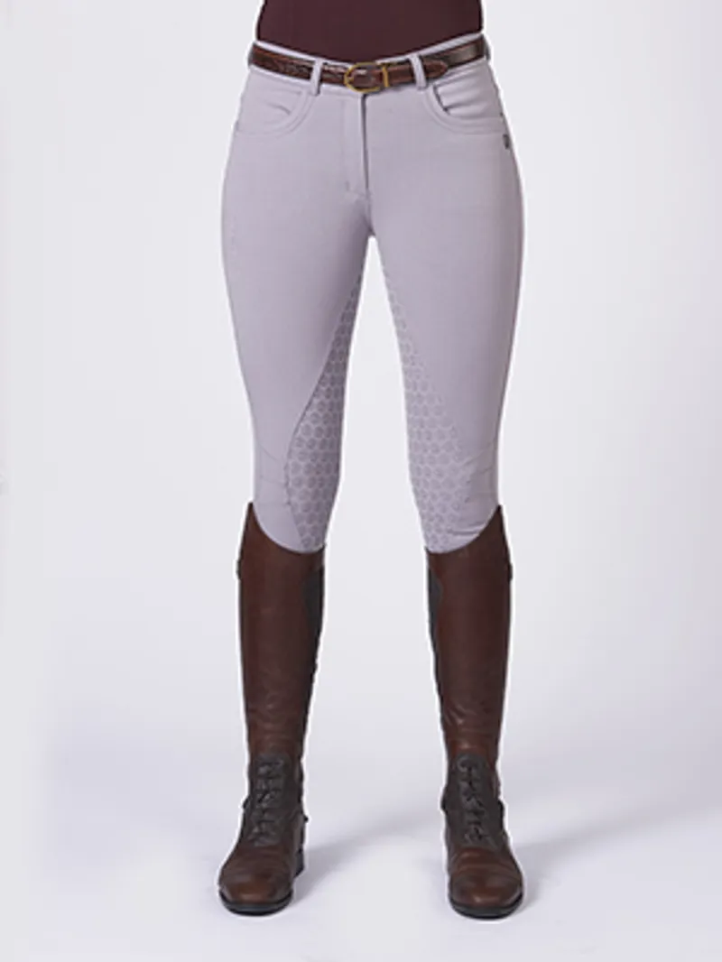 Just Togs Ladies Heritage Breeches - Silver-1