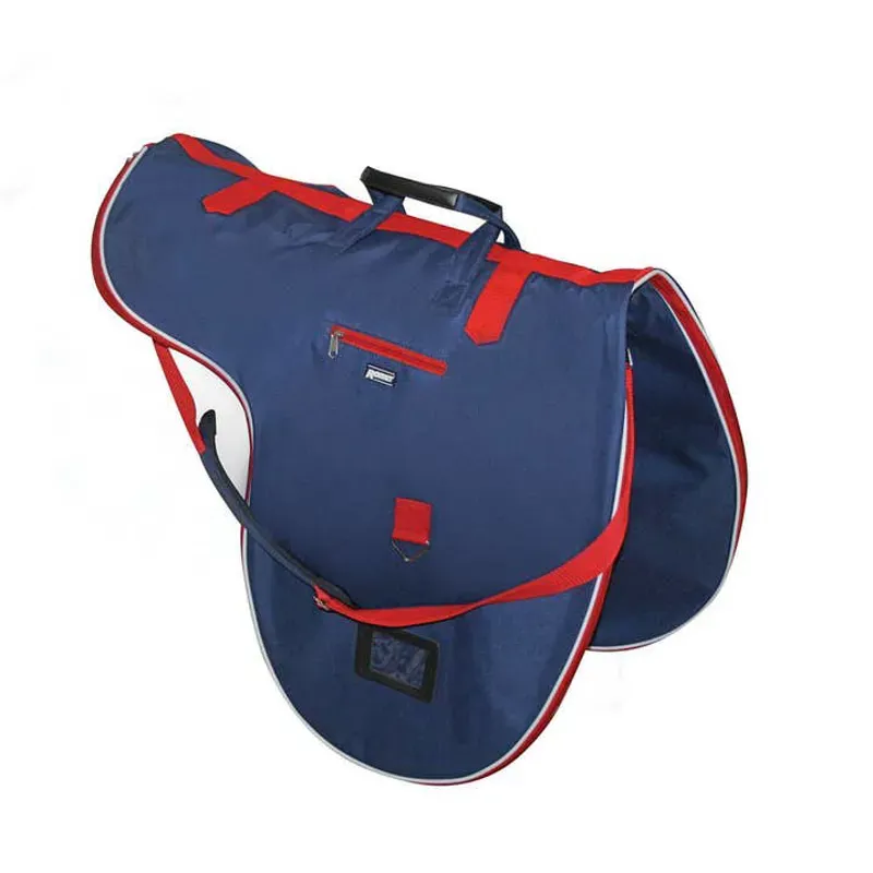 Roma Cruise Saddle Bag in Navy/Red/White