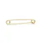 Shires Plain Plated Stock Pin In Gold