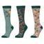 Dublin Kids One Size 3 Pack Socks in Autumnal
