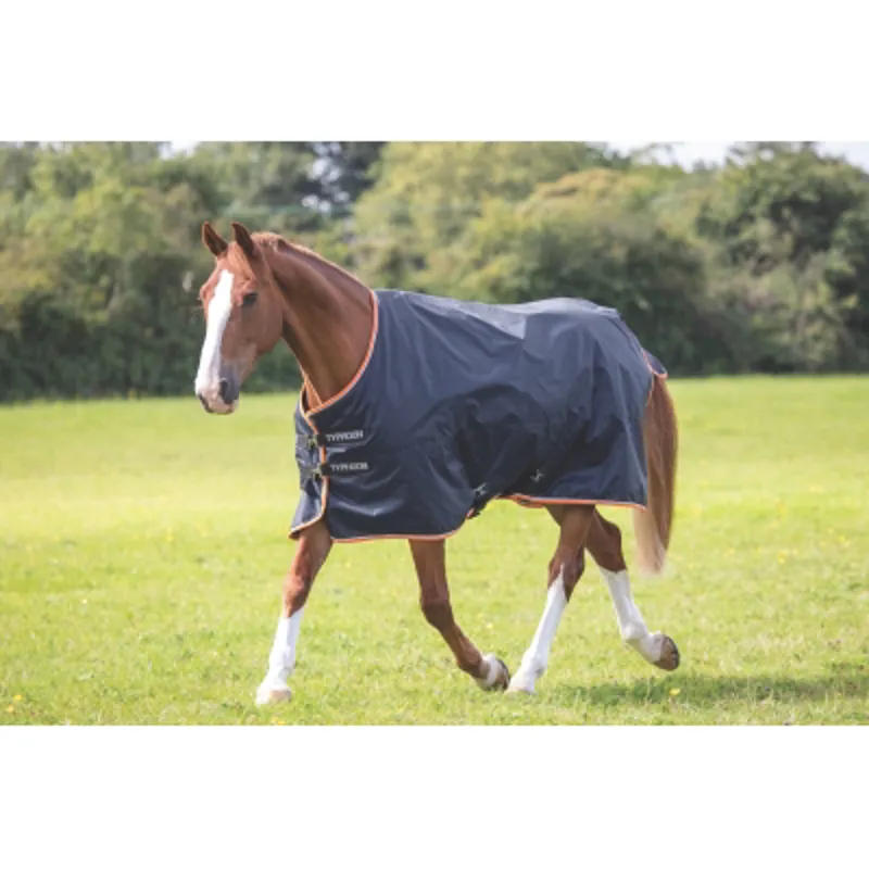 Shires Typhoon 200g Turnout Rug - BLACK