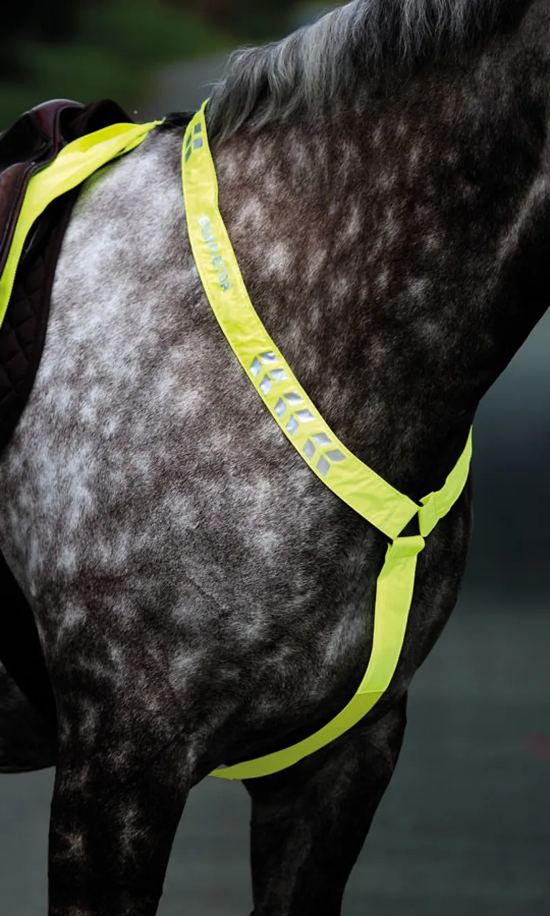 Equi-Flectora Breastplate in Yellow