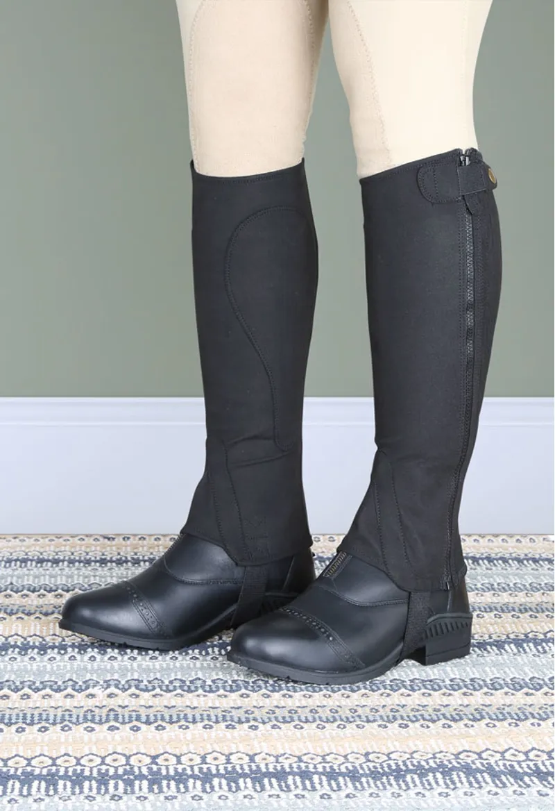 Shires Moretta Amara Half Chaps - Childs Brown