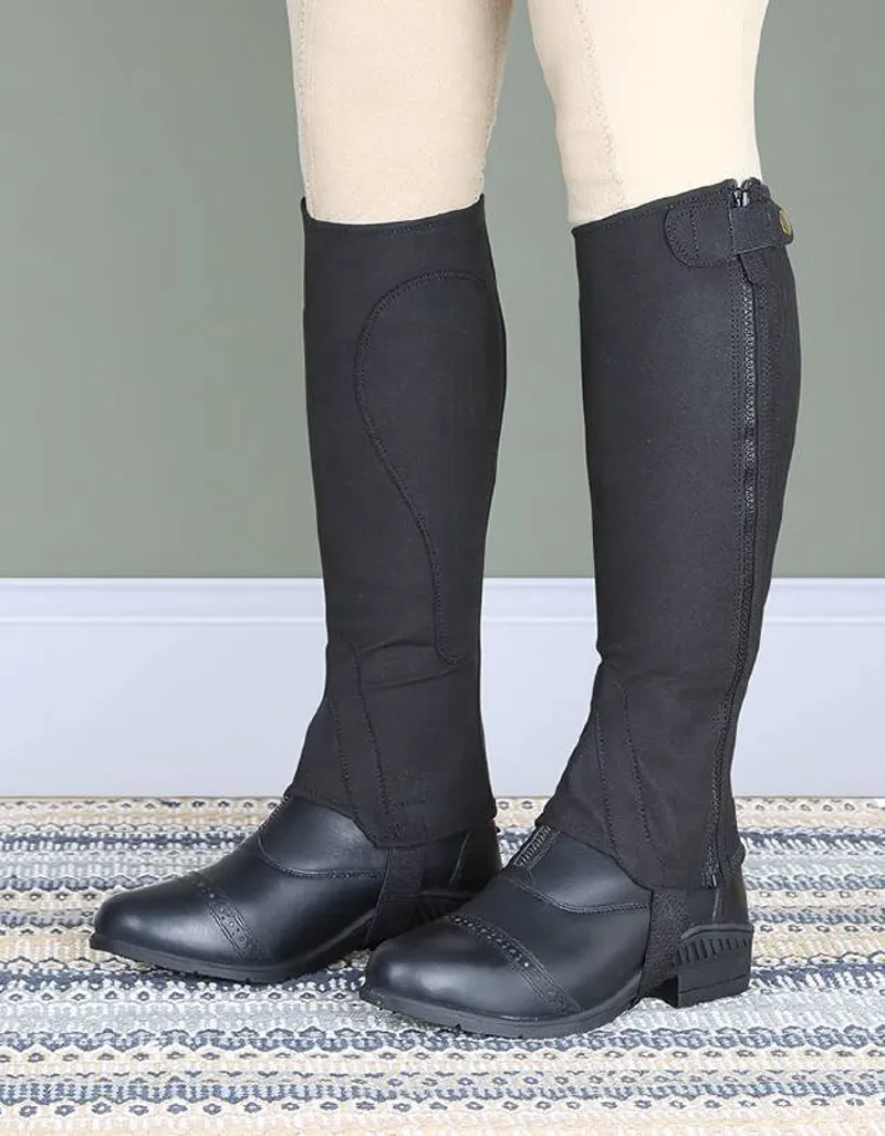 Shires Moretta Amara Half Chaps - Childs Black