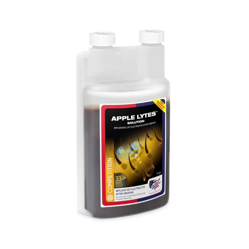 Equine America Apple Lytes Solution Competition Supplement - 1Ltr