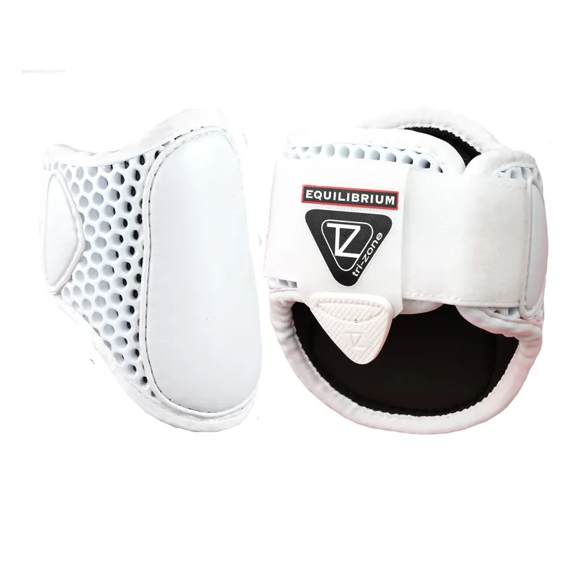 Equilibrium Tri-Zone Fetlock Boots - White-1