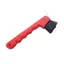 Lincoln- Hoof Pick with Brush - Red