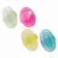 Lincoln Synthetic Rubber Curry Comb - Large Clear Pink