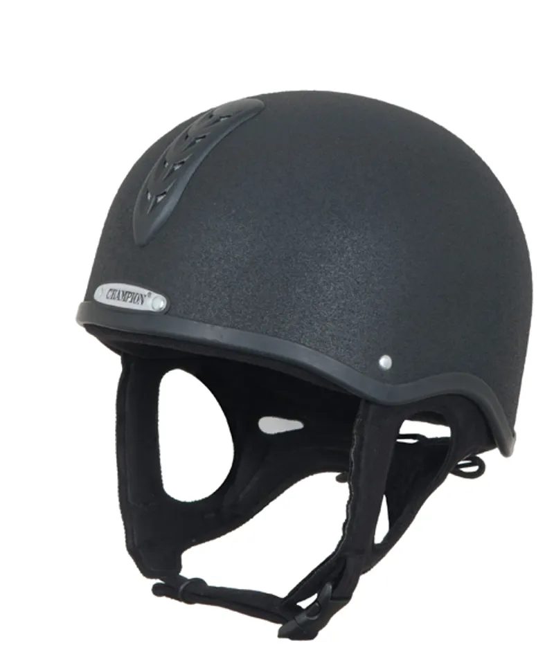 Champion Junior X-Air Plus Jockey Helmet - Black